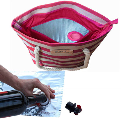 PREMIUM WIJN STRANDTAS